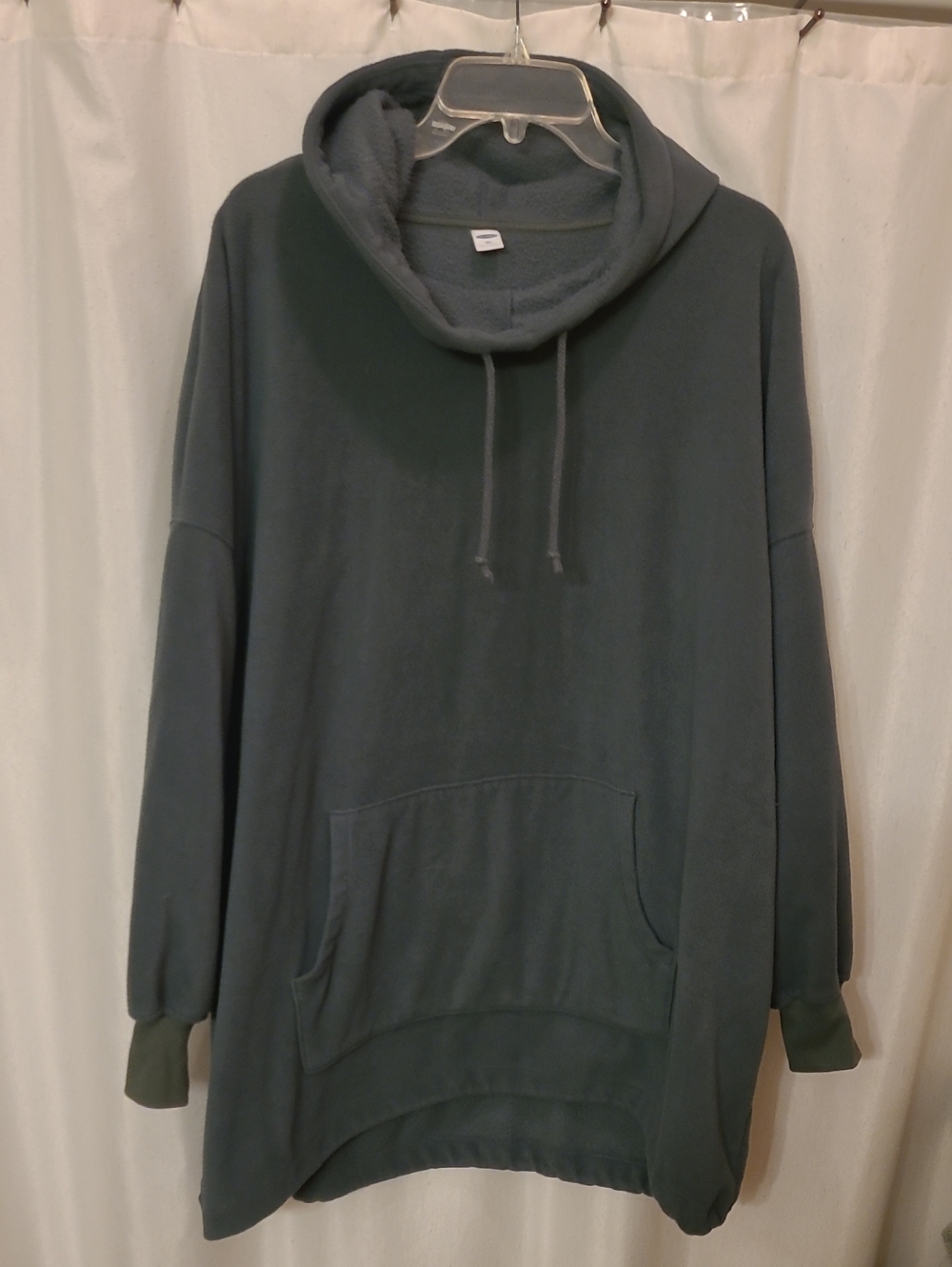 Old Navy Dark Teal Funnel Neck Pullover Sweatshirt